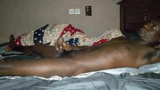 morning solo sex fun