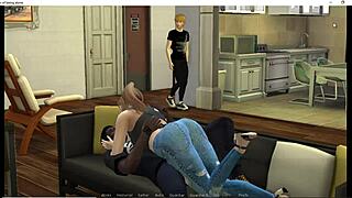 Sims 4 Milf Mommy Cuckold Watches Monster BBC Game