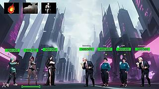 Goth Mommy's Forbidden Webcam Hentai Game Teases Redhead Desires