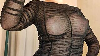 hidden cam catches blonde changing as young guy sneaks into her fitting room