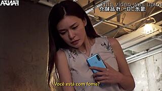 Check out this beggar banging the cheating wife Mary Tachibana legendado style