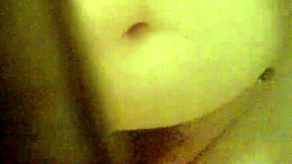 hairy girl masturbates wet pussy on toilet solo closeup