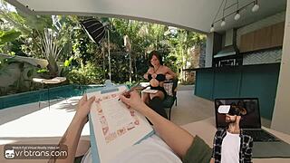 hot brazilian shemale anal fucks in first interview pt1 🔥🍆