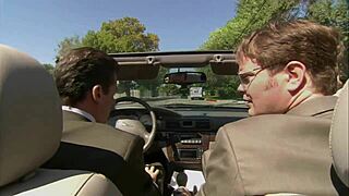 office turns into wild 2x3 fuck fest voyeur style sub español