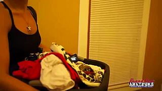 Petite Blonde Neighbor Raelyn DEEPTHROATS And Gets POUNDED!