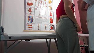 ginecologista fingers tight cu then barebacks juicy paciente pussy and ass rough