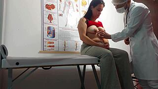 ginecologista fingers tight cu then barebacks juicy paciente pussy and ass rough