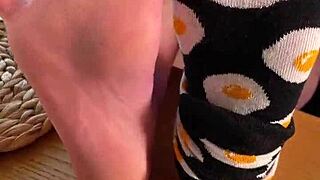 sniff and lick my sweaty nylon feet bon appetit lover