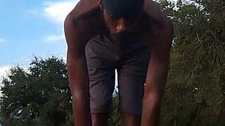 hempstead's cute athletic dorm workouts with roommates