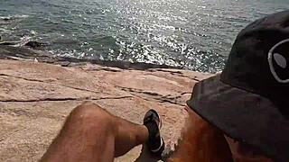 fresh 18+ brazilians skinny tattooed beach sluts deepthroat publicly right after turning legal