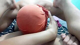 Mother-in-Law's Taboo Seduction: POV Pussy Lick Challenge