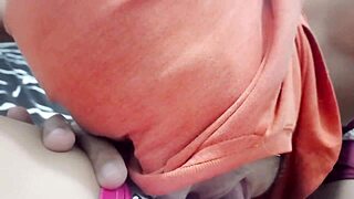 Mother-in-Law's Taboo Seduction: POV Pussy Lick Challenge