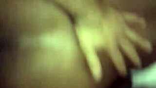 ebony bubble butt bent over for condom doggystyle pounding