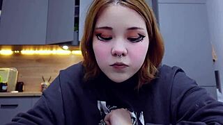 furiyssh chubby cutie does fat amateur mukbang