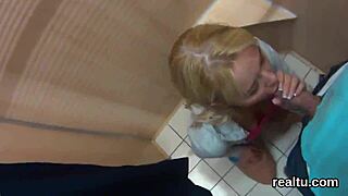 adorable czech cutie seduced in mall for pov poke