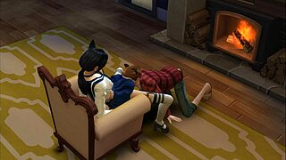 sims 4 sim licks pussy in intense cunnilingus scene?