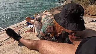 fresh 18+ brazilians skinny tattooed beach sluts deepthroat publicly right after turning legal