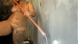 o pintor atrasou eu fui adiantando o serviço dele