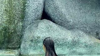 i can't stop watching monika fox's bikini pool tease outdoors