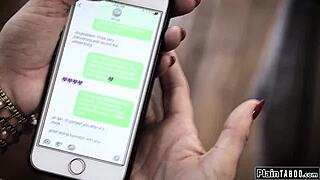 Bound Cuckold Watches Brutally