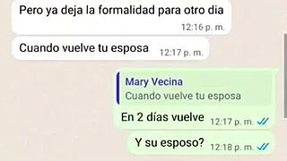 doña mary got horny and sent her nude pics