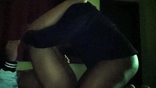 amateur couple drills cute asian babe's wet pussy missionary hard and deep