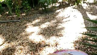 wanna see how this slut makes outdoor sex wild with blowjobs and doggystyle?