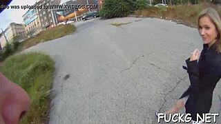 I'm spying with glasses and ramming this mature woman's tight fur pie hard