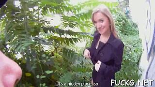 I'm spying with glasses and ramming this mature woman's tight fur pie hard