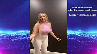 Thick juicy ass cheeks spilling out that tight dress