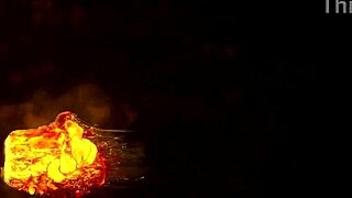 Spit in slut's mouth before big cock stretches tiny ass