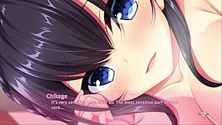 Real Hentai Chikage Route Creampie Facial Orgasms