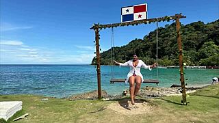 ebony babe moans loud riding stranger's thick cock doggystyle