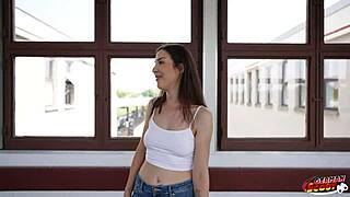 german scout picks up mary haze small tits pawg for casting fuck