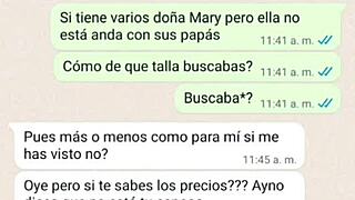 doña mary got horny and sent her nude pics