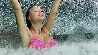 i can't stop watching monika fox's bikini pool tease outdoors