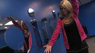 can blonde milf mommy's shaved pussy take deeper anal gaping?