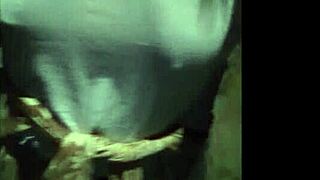 chubby asian milf shows huge natural tits walking public boobs bounce homemade