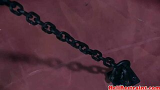 Bound sub CANED hard in garage for kinky punishment