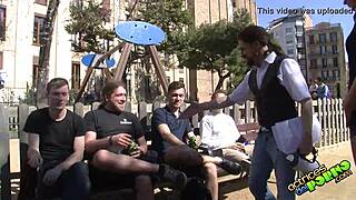 spanish bianca resa teases outdoor sex vibes