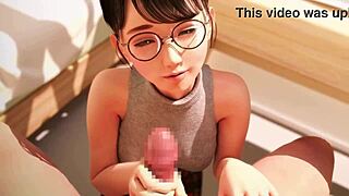 Amelialtie gives that teasing handjob in part 3 pov