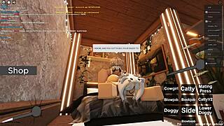 a roblox gamer bends over big ass for intense anal pounding