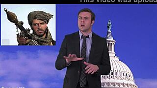 Brunette Weather Girl Strips Nude Outdoor Tease