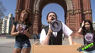 spanish bianca resa teases outdoor sex vibes