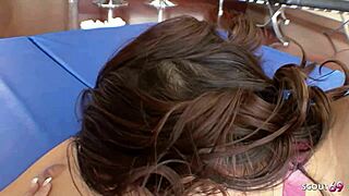 three fit beauties share lesbian strapon toy play to wild orgasms