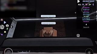 Rich Gringa Fucked Hard In Roblox Game