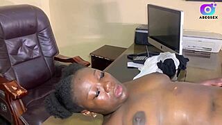 ebony whore squirts from monster bbc quickie in the office—ever tried it at work?