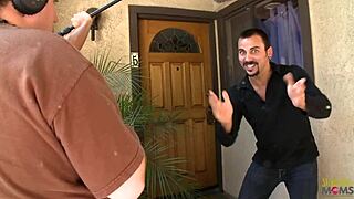 Blonde babe sucks thick cock then mounts her wet pussy for wild sofa ride