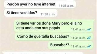 Doggy-Pounding Doña Mary Bent Over!