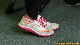 Euro femdom milfs tease and suck naked guys' cocks in cfnm humiliation group